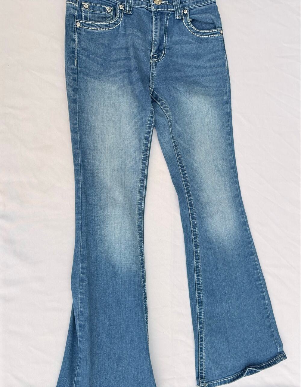 Women’s Evolved Denim, New York Flare Leg Stretch Size 1